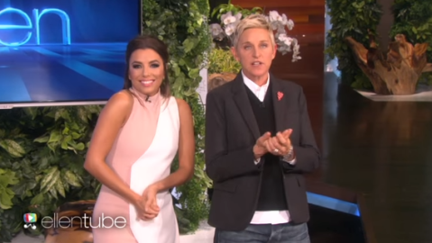 Eva Longoria y Ellen DeGeneres demostraron como sería una telenovela con las dos juntas.