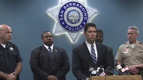 Las autoridades piden ayudar para saber dónde estuvieron los atacantes por 18 minutos luego del ataque en San Bernardino. /KABC 7