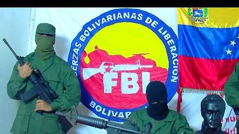 Miembros del Frente de Liberación Bolivariana Bolívar Vive