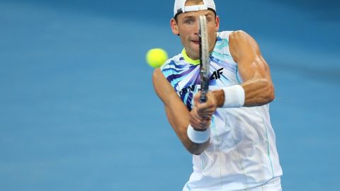 El tenista polaco Lukasz Kubot.