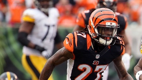 Antonio Brown, de los Steelers, el mejor receptor de la NFL, tratará de hacerle daño a los Bengals.