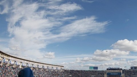 Así lució el Qualcomm Stadium de San Diego en el último partido de los Chargers. El equipo estudia mudarse a Inglewood junto a los Rams.