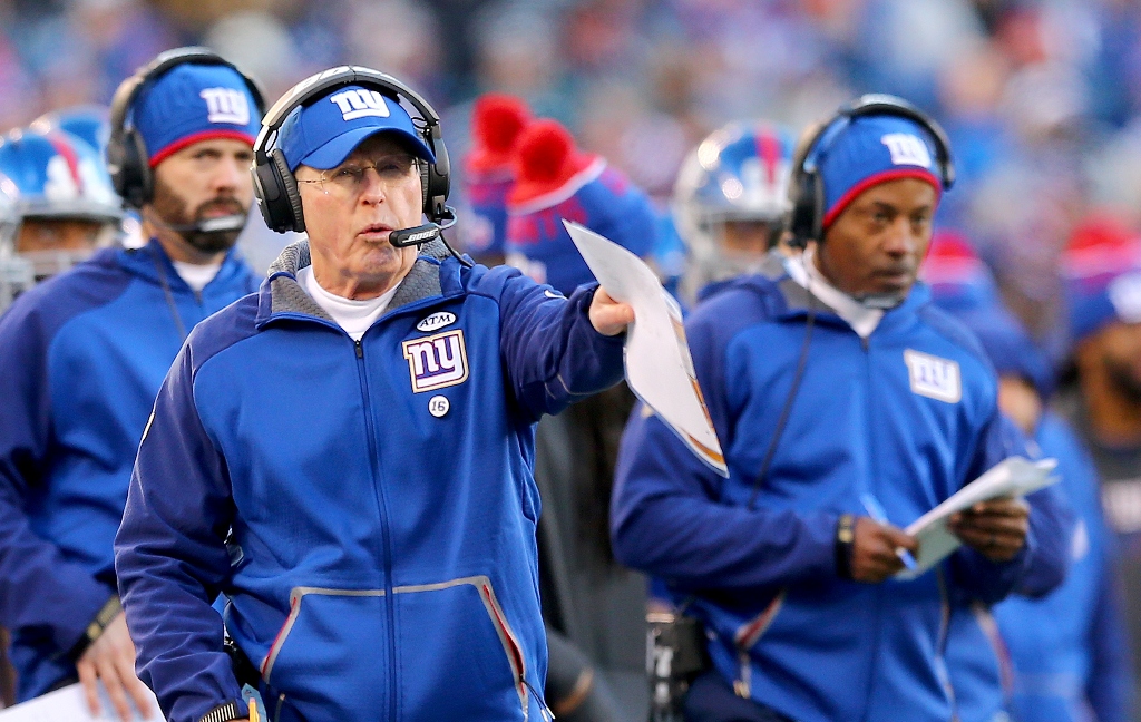 Tom Coughlin dirigió el domingo su partido final con los Giants. El lunes anunció que deja al equipo.