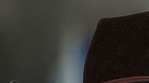 Amón Bundy, el líder de una milicia contra el gobierno, habla a los los medios en un refugio de vida silvestre cerca de Burns, Oregon.