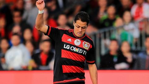 Chicharito ya anotó en 2016.