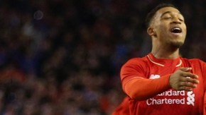 El festejo del Liverpool ante el Stoke.