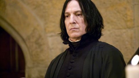 Alan Rickman fue una de las estrellas de la franquicia de Harry Potter.