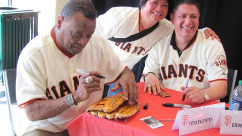 La gran fiesta con los Gigantes, donde también podrás obtener autógrafos de tus jugadores favoritos, será el 13 de febrero en el AT&T Park.