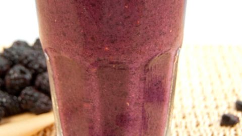 Batido morado