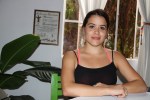 Karen Ragazzo,durante las actividades académicas en Cuernavaca, a su regreso de Jalisco