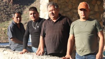 Cuatro miembros de la familia Porras que ha solicitado asilo en EEUU.