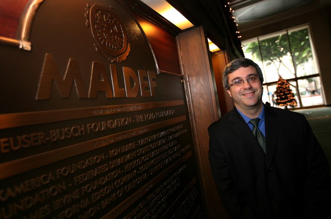 Thomas Sáenz, presidente del Fondo Mexicoamericano para la Defensa Legal y Educación (MALDEF). /AURELIA VENTURA