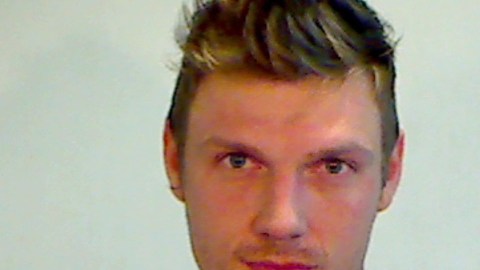 Esta es la fotografía del arresto de Nick Carter en Florida.