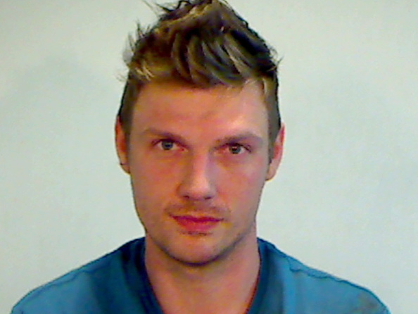 Esta es la fotografía del arresto de Nick Carter en Florida.