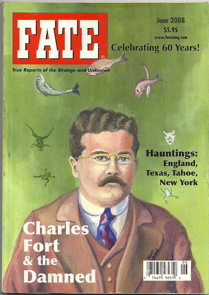 Portada FATE con Charles Fort