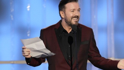 Las expectativas son altas para la conducción de Ricky Gervais este año, tras haberlo hecho en 2012.