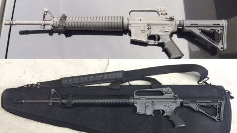 El rifle perdido es similar a las fotografías proveídas por el Departamento.