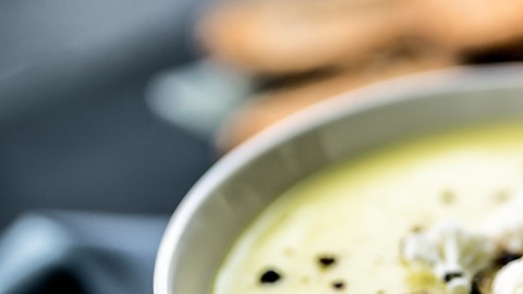 sopa de coliflor