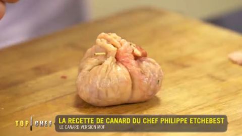 El plato de alta cocina con forma de testículos fue lo más comentado durante la emisión del programa en las redes sociales.