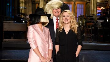 Donald Trump en uno de los sketches de "Saturday Night Live" en noviembre.