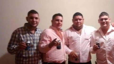 Foto del sábado 9 de enero en la que aparecen cuatro de los jóvenes desaparecidos en Tierra Blanca, Veracruz. Foto: Blog Expediente