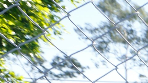Monserrat Mota carga a su hijo, Arturo Zaragosa, al lado de un predio baldío en Commerce que también podría estar contaminado. /AURELIA VENTURA