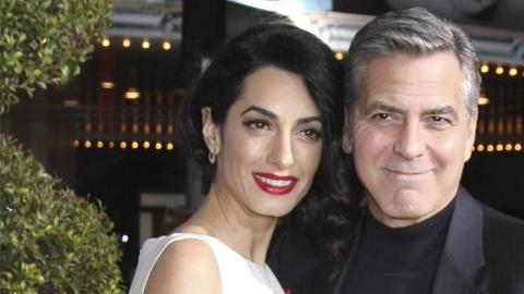 Amal y George Clooney.