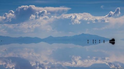 El salar de Uyuni en Bolivia. BBC