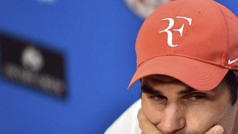 El tenista suizo Roger Federer fue sometido a una operación de rodilla. Foto: EFE.
