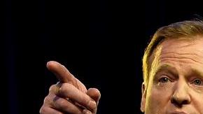 Roger Goodell, comisionado de la NFL, se mostró contento con el regreso de la NFL a México, Foto: EFE.