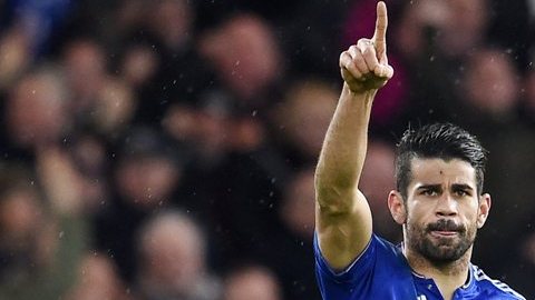 Diego Costa evitó la debacle para el Chelsea.