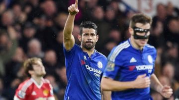 Diego Costa evitó la debacle para el Chelsea.