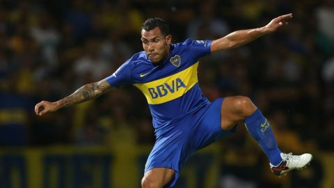 Carlos Tevez, nuevamente salva a Boca y a su técnico.