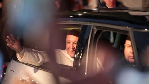 El papa Francisco en México.