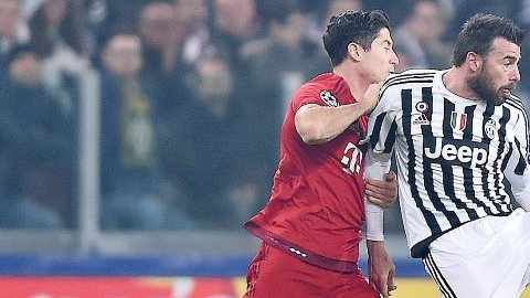 La Juventus salvó la eliminatoria con su empate al Bayern.