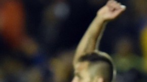 Jurgen Damm celebra uno de los goles de Tigres frente al Salt Lake City.