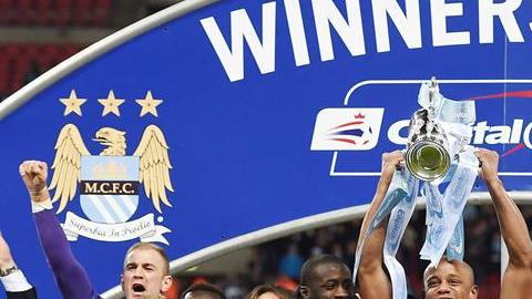 Manchester City, campeón de la Liga de la Copa
