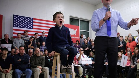 Republican Presidential Candidate Sen. Marco Rubio (R-FL) Campaigns In New Hampshire