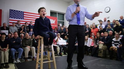 Republican Presidential Candidate Sen. Marco Rubio (R-FL) Campaigns In New Hampshire