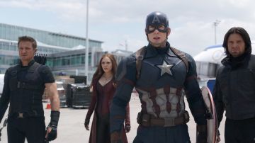 Chris Evans en 'Captain America: Civil War'