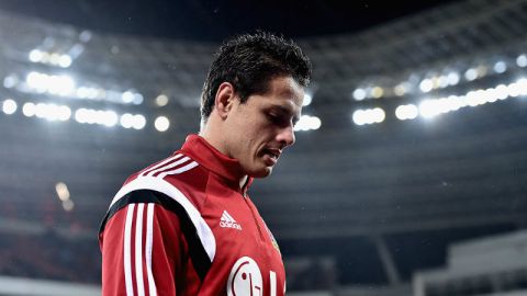 Javier Hernándea reclamó en redes sociales el gol en contra de su equipo.