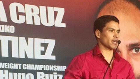 Julio Ceja ya venció por nocaut técnico a Hugo Ruiz el pasado 29 de agosto.