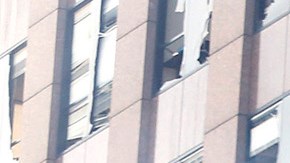 El incendio destruyó por completo el edificio en construcción. / AURELIA VENTURA