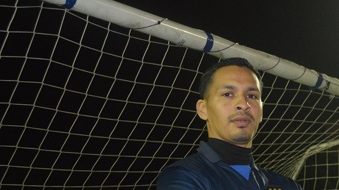 Édgar Sandoval participa con varios equipos de las ligas del sur de California.