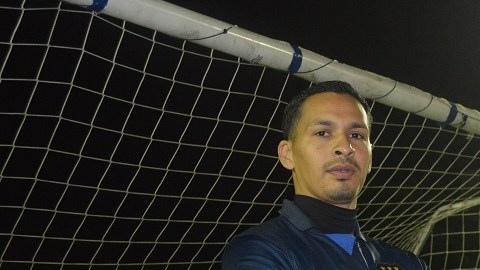 Édgar Sandoval participa con varios equipos de las ligas del sur de California.