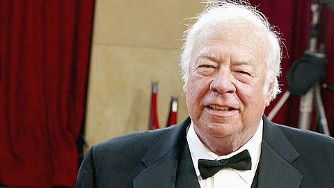 George Kennedy en la entrega de los Premios Oscar en 2003.