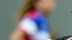 Hope Solo, arquera de la selección de los EEUU.