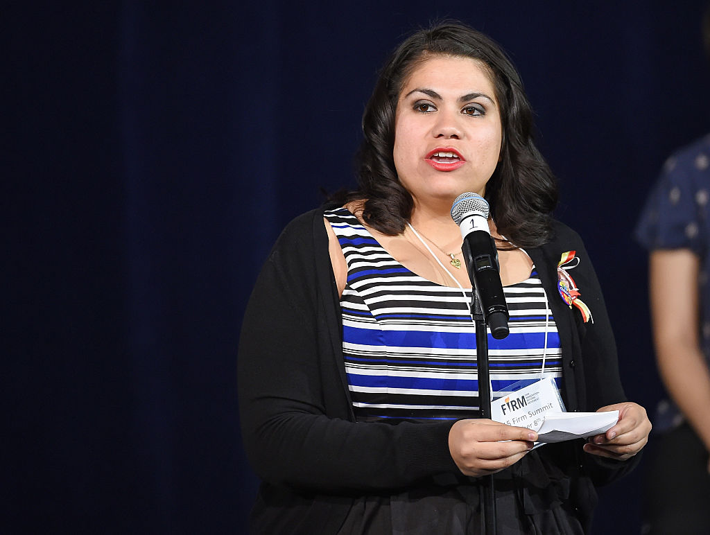 La directora organizativa de la Alianza del Liderazgo Progresista de Nevada Astrid Silva.