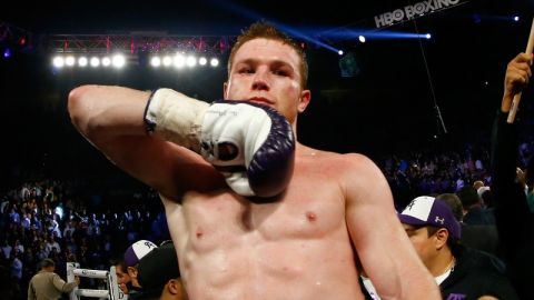 Saúl "Canelo" Álvarez. Foto: Getty Images.