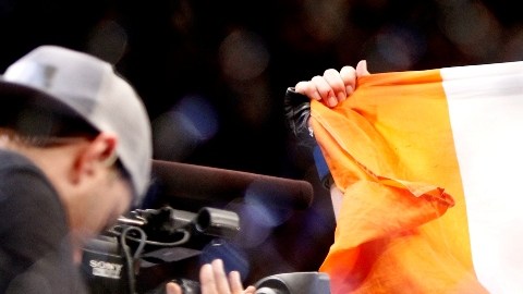 El irlandés Conor McGregor, el peleador de moda de las artes marciales mixtas.